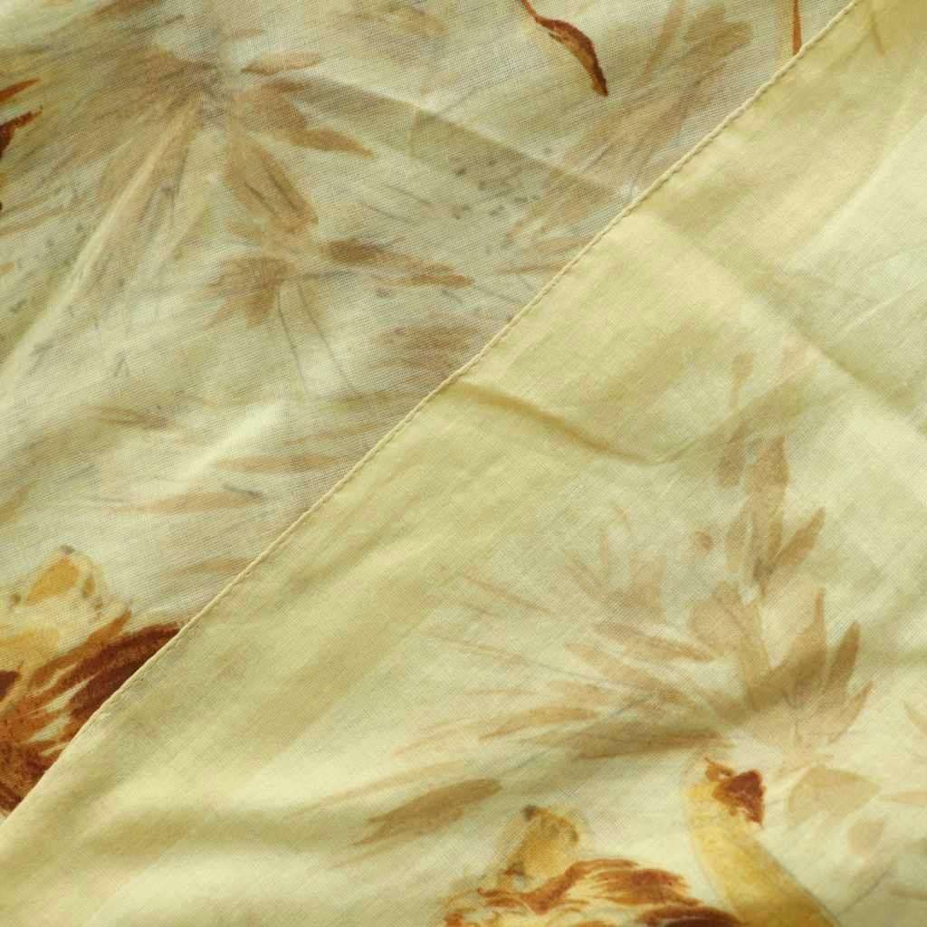 Hermes Lions Dans la Savane Shawl Lion Pattern Beige Brown Scarf — view 4