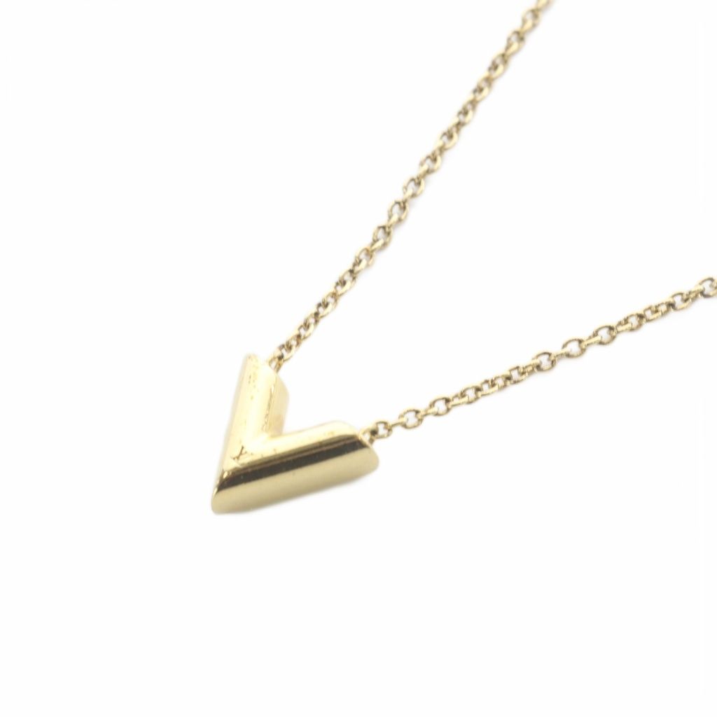 Louis Vuitton Pendant Collier Essential Gold