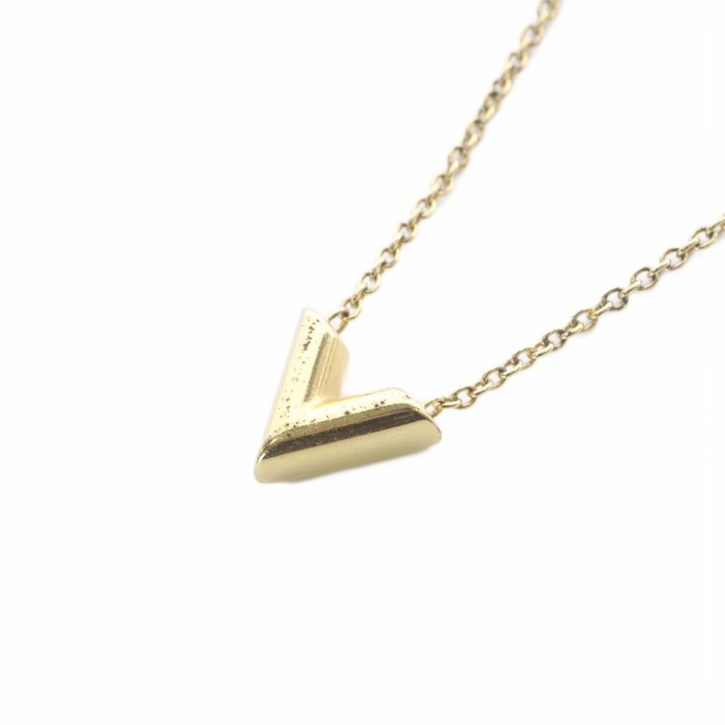 Louis Vuitton Pendant Collier Essential Gold — view 2