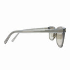 Saint Laurent Paris Sunglasses 138 Slim 005 Clear Gray Eyewear — view 4