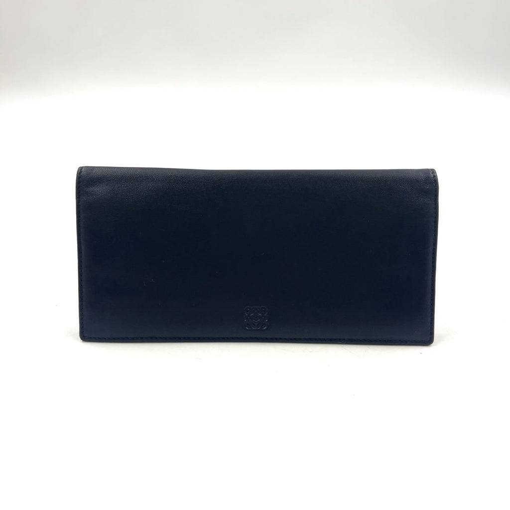 Loewe Anagram Bifold Leather Black Wallet