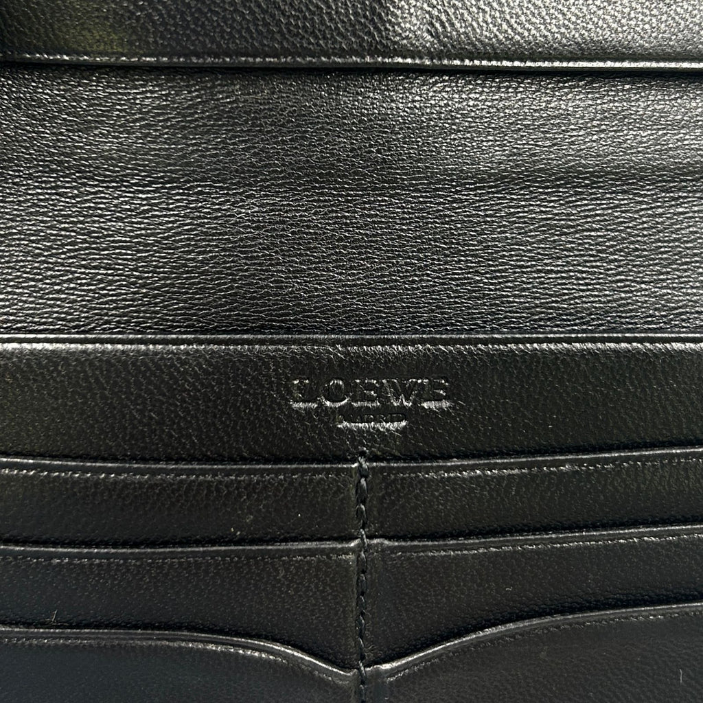 Loewe Anagram Bifold Leather Black Wallet — view 4