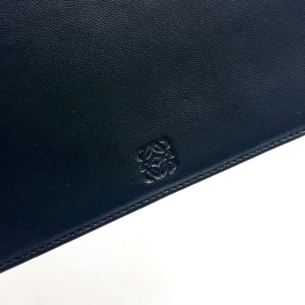 Loewe Anagram Bifold Leather Black Wallet — view 6