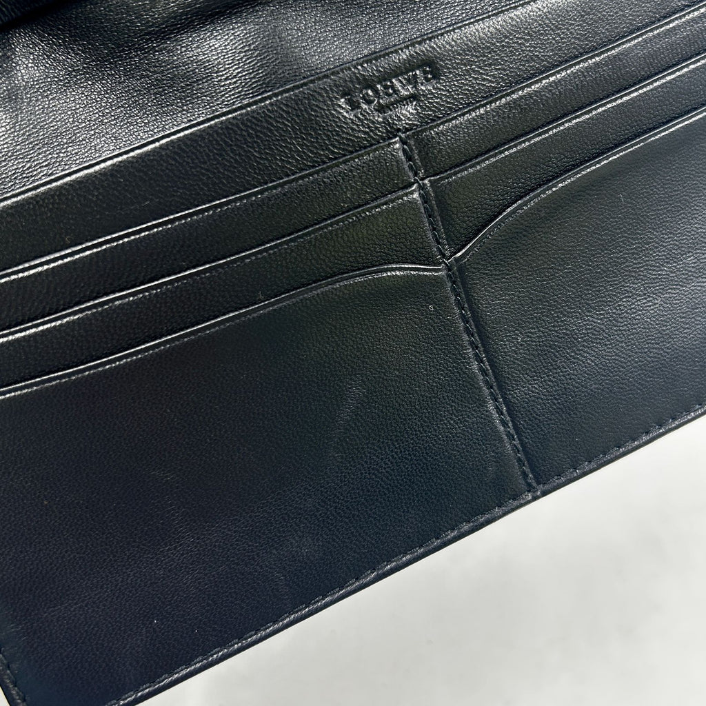 Loewe Anagram Bifold Leather Black Wallet — view 8