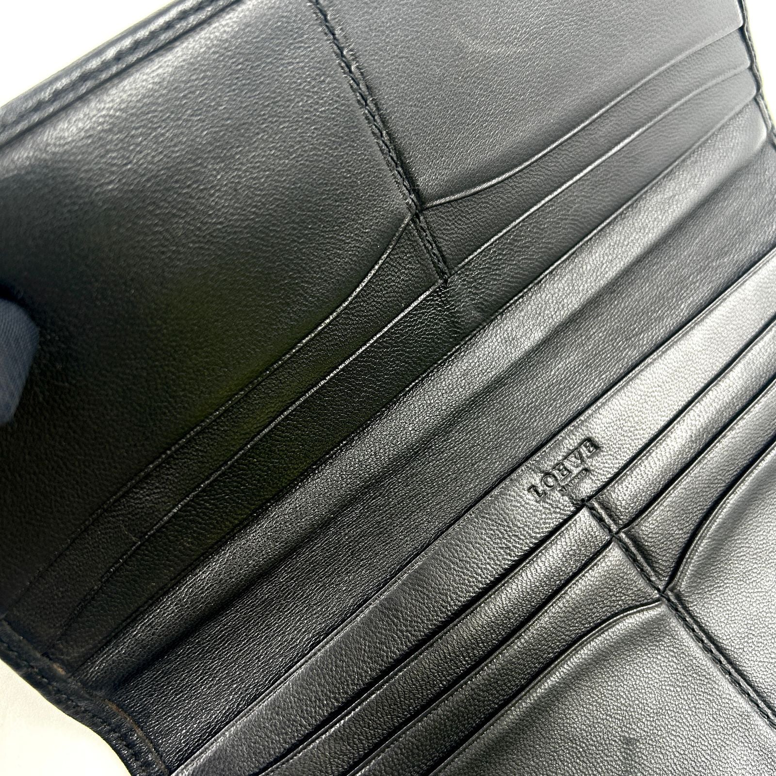 Loewe Anagram Bifold Leather Black Wallet — view 9