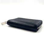 Louis Vuitton Zippy Coin Purse Epi Noir Leather Black Case Silver — view 5