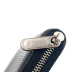 Louis Vuitton Zippy Coin Purse Epi Noir Leather Black Case Silver — view 9