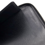 Louis Vuitton Zippy Organizer Damier Graphite Leather Black Zip Around Wallet — view 9