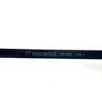 Fendi FF Logo Fabulous Acetate Metal Dark Gray Black Sunglasses Silver FF — view 5