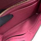 Louis Vuitton Portefeuille Sarah Monogram Empreinte Leather Pink Wallet Gold — view 6