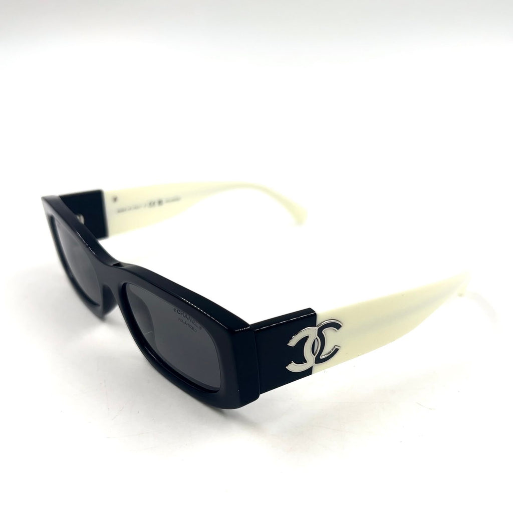 Chanel Rectangle Eyewear Black — view 2