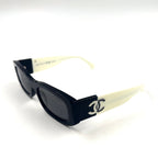 Chanel Rectangle Eyewear Black — view 2