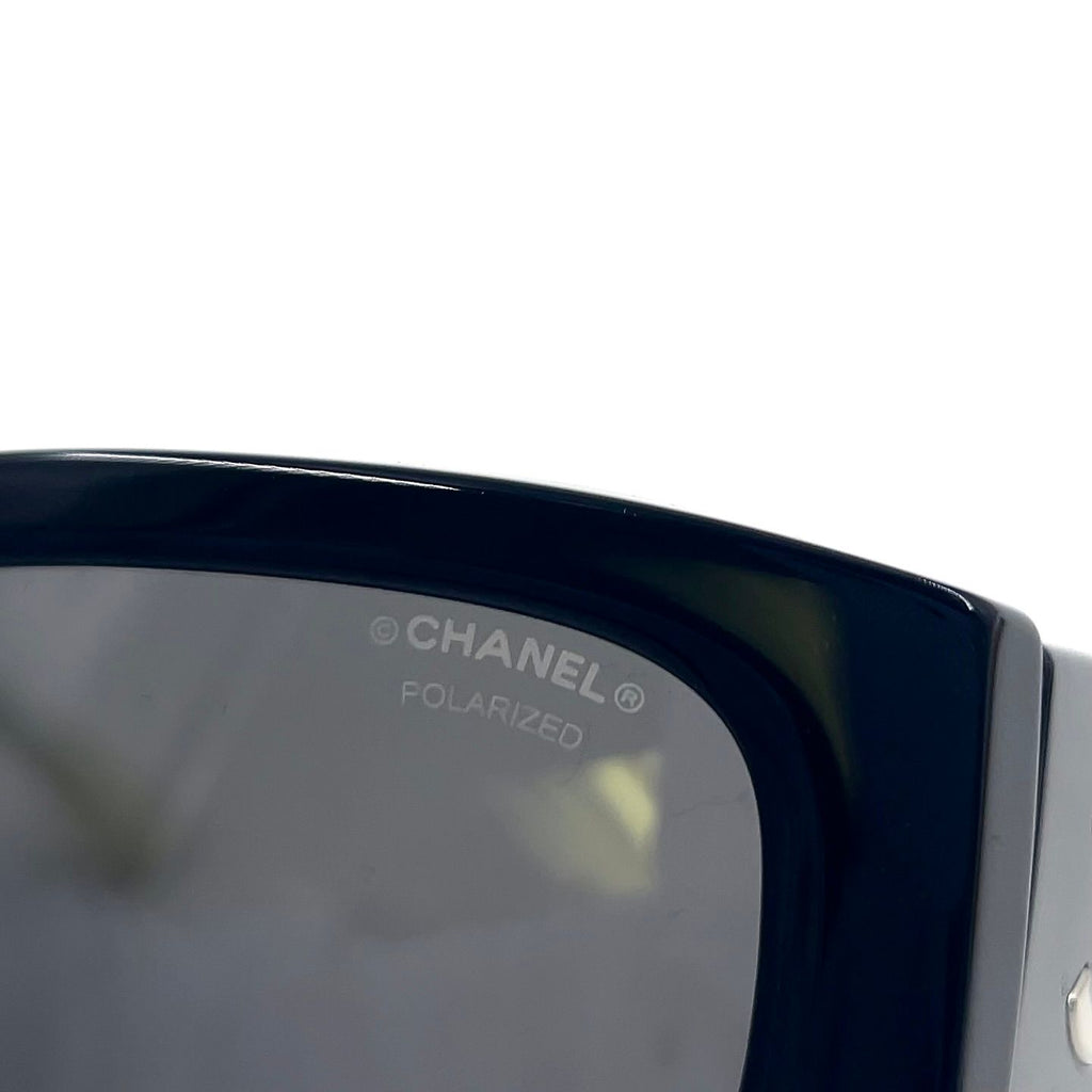 Chanel Rectangle Eyewear Black — view 9