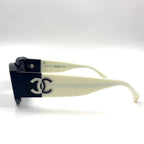 Chanel Rectangle Eyewear Black — view 6