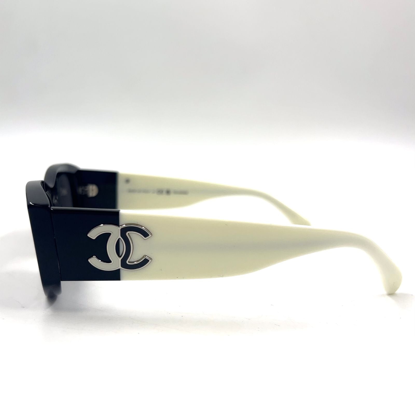 Chanel Rectangle Eyewear Black — view 6