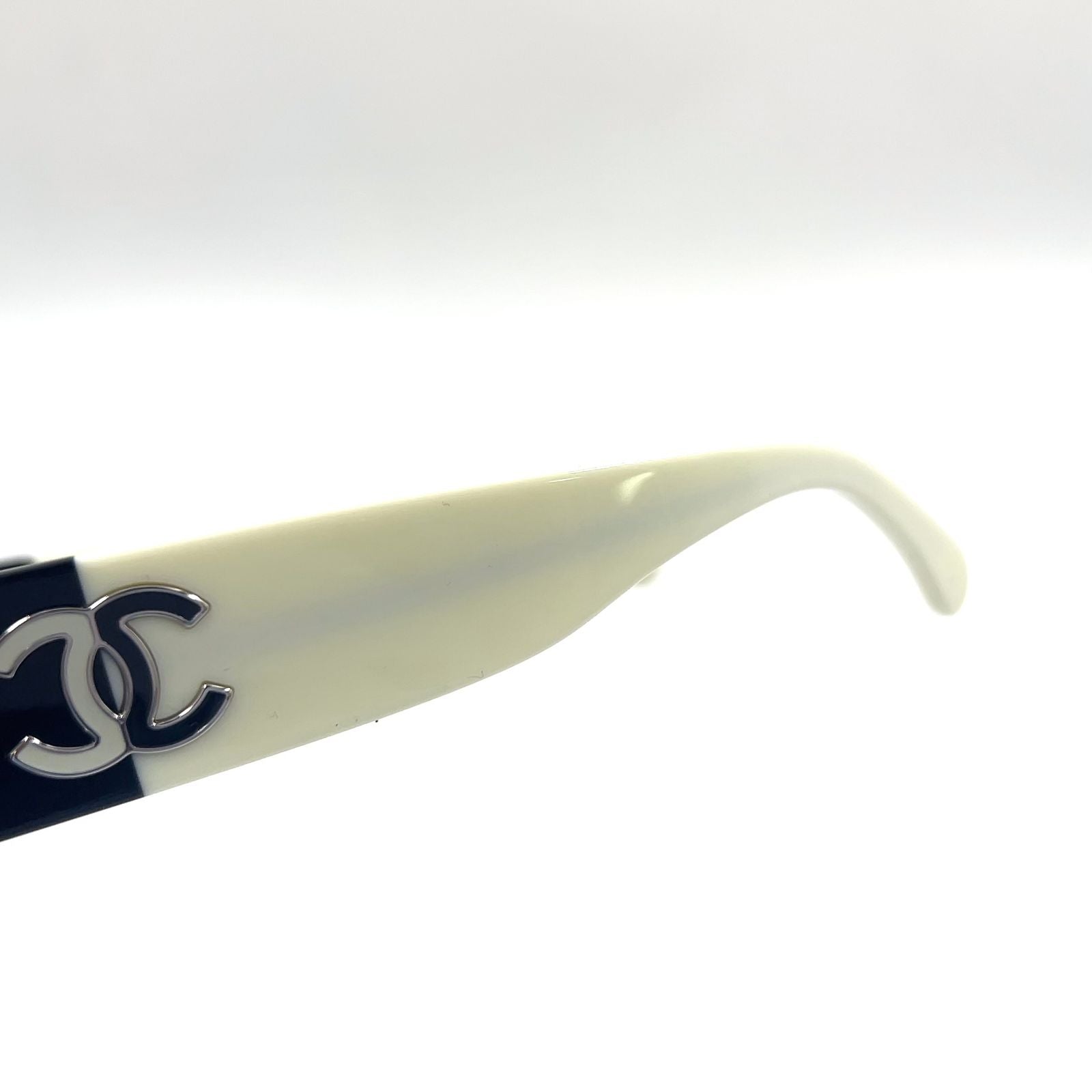 Chanel Rectangle Eyewear Black — view 8