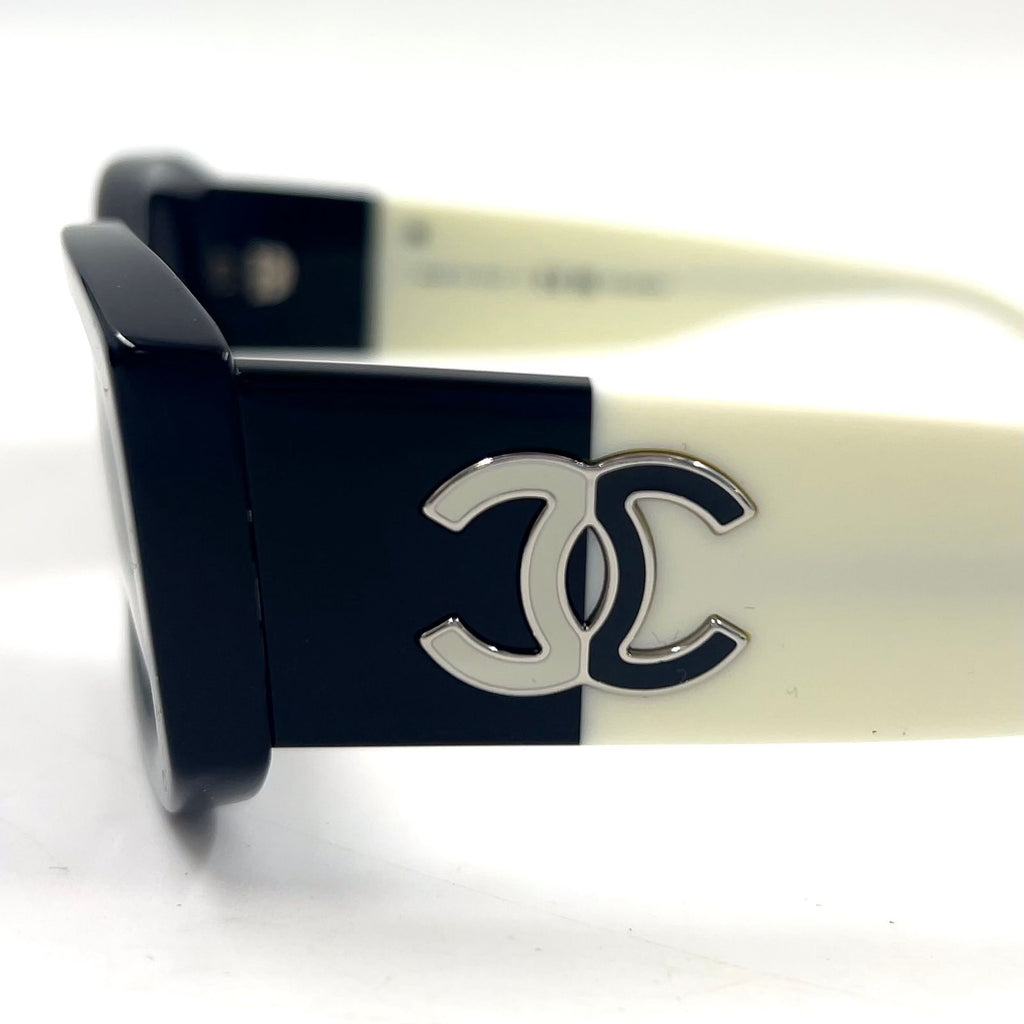 Chanel Rectangle Eyewear Black — view 7