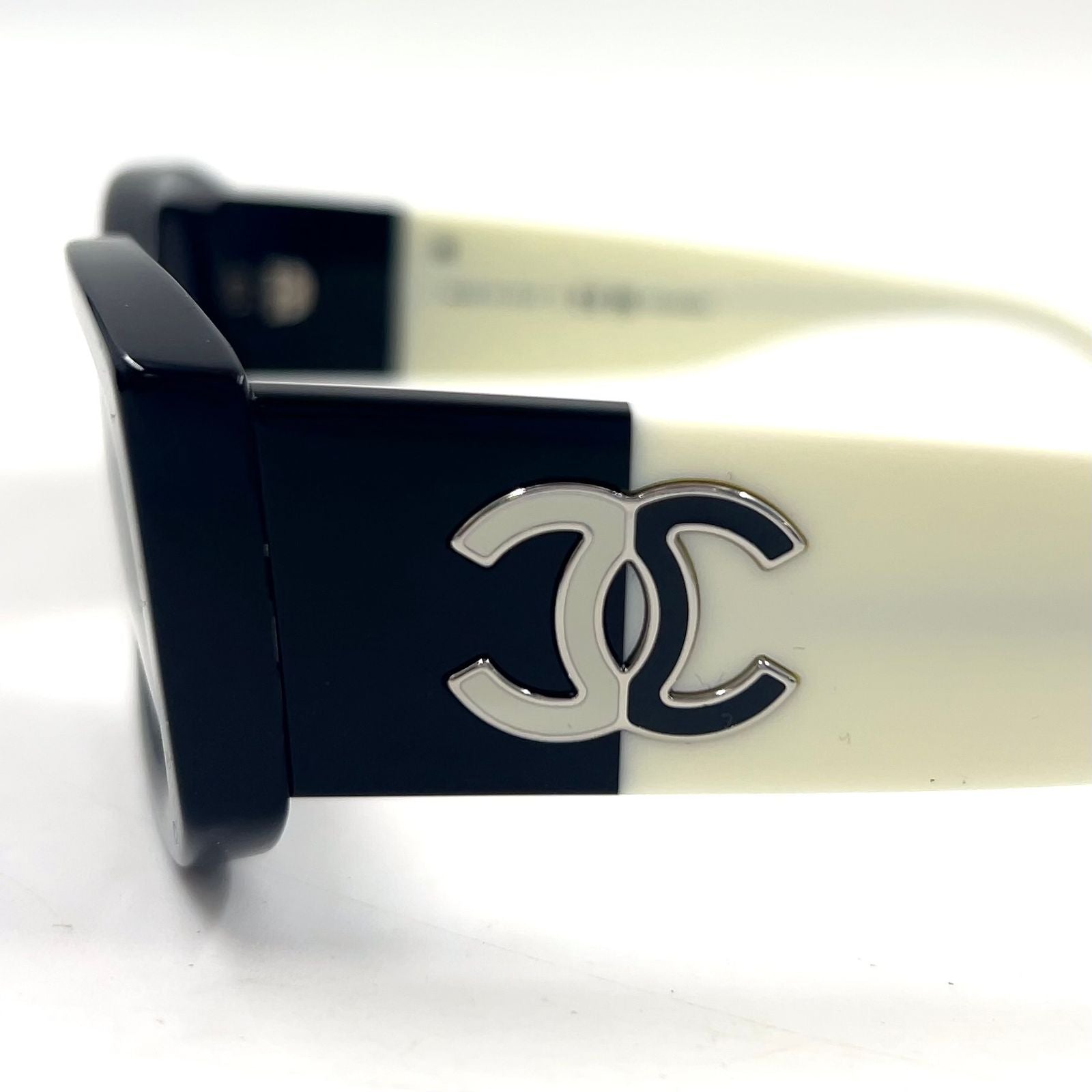 Chanel Rectangle Eyewear Black — view 7