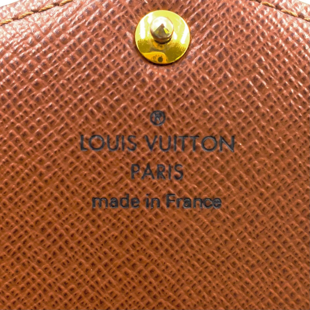Louis Vuitton Portefeuille Sarah Monogram Leather with Initials Brown Bifold — view 4