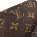 Louis Vuitton Portefeuille Sarah Monogram Leather with Initials Brown Bifold — view 8