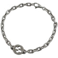 Gucci Interlocking Bracelet 925 Sterling Silver