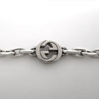 Gucci Interlocking Bracelet 925 Sterling Silver — view 2
