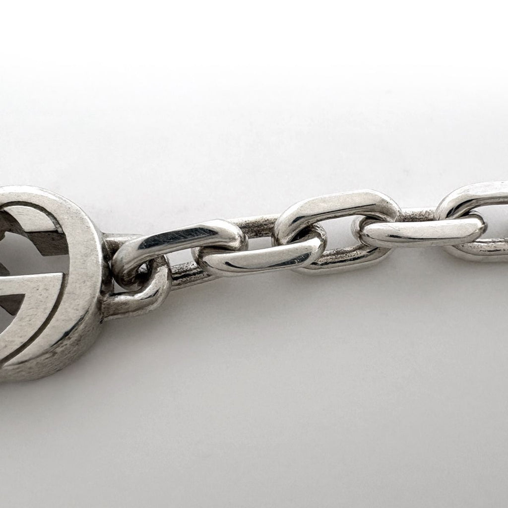 Gucci Interlocking Bracelet 925 Sterling Silver — view 4
