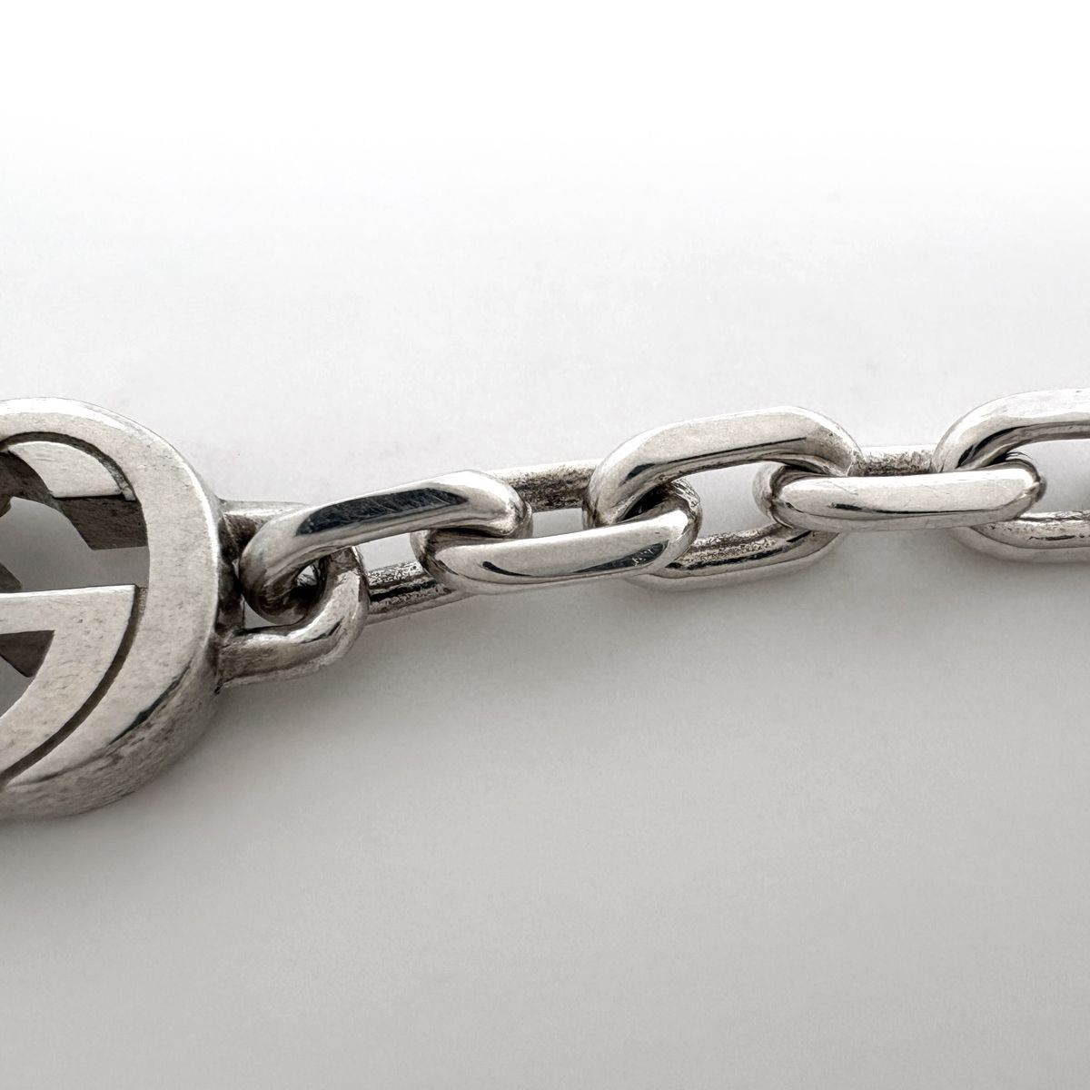 Gucci Interlocking Bracelet 925 Sterling Silver — view 4