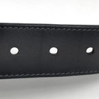 Louis Vuitton Ceinture Pont Neuf Belt Leather Noir — view 3