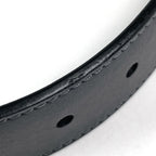 Louis Vuitton Ceinture Pont Neuf Belt Leather Noir — view 4
