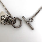Hermes Amulet Kelly Necklace 925 Sterling Silver — view 3