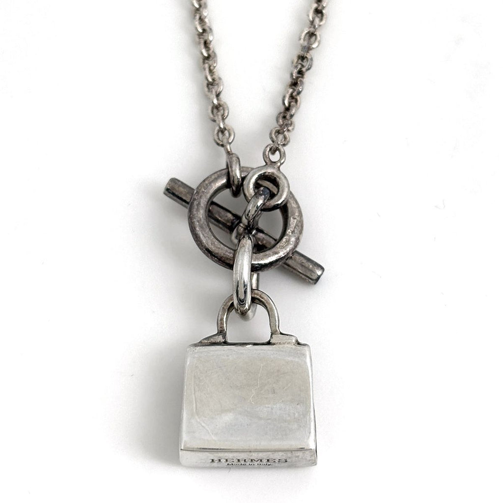 Hermes Amulet Kelly Necklace 925 Sterling Silver — view 2