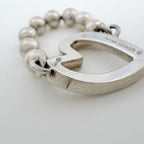 Gucci Heart Ball Chain Ring 925 Sterling Silver — view 4
