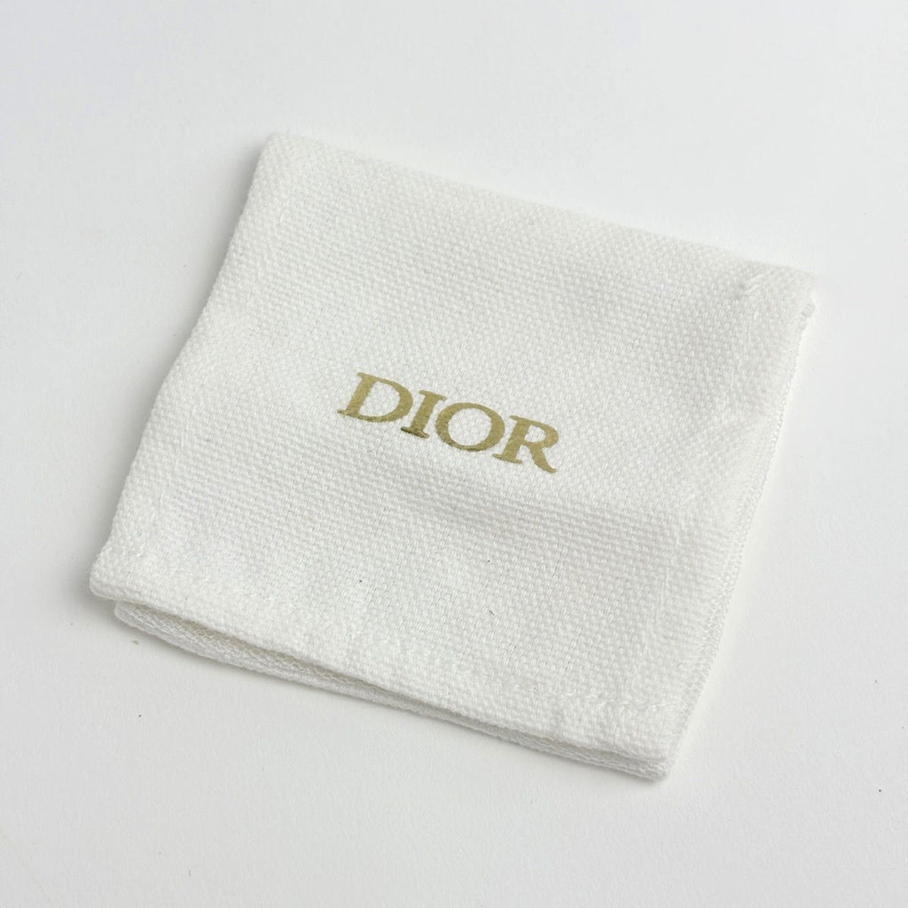Dior Logo Faux Pearl Earrings CD Swing Gold Plated — view 6