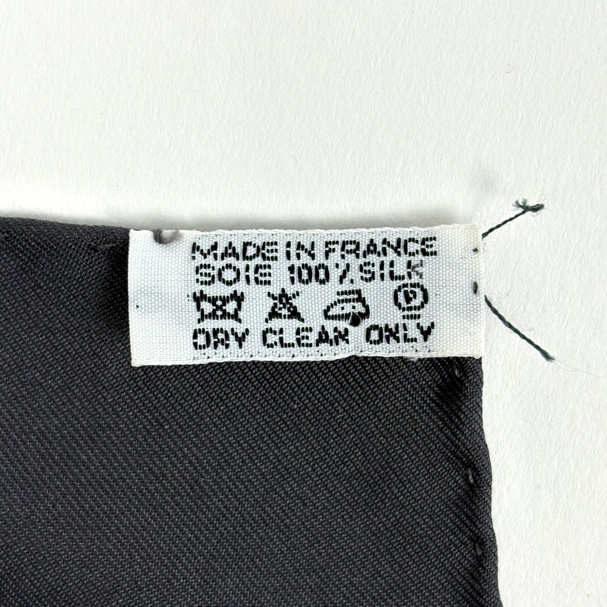 Hermes Carre 90 Feux de L'hiver Winter Fire Scarf Silk Gray Blue — view 2