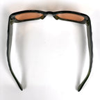 Chanel CC Logo Sunglasses Eyewear Acetate Brown Green — view 3