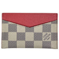 Louis Vuitton Card Holder Sample Pass Case Damier Azur Rose Papaya White