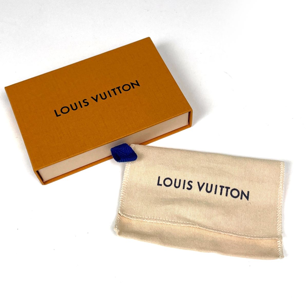 Louis Vuitton Card Holder Sample Pass Case Damier Azur Rose Papaya White — view 7