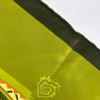 Hermes Carre 90 Legende Kuna Legend of the People of Panama Scarf Silk Green — view 3
