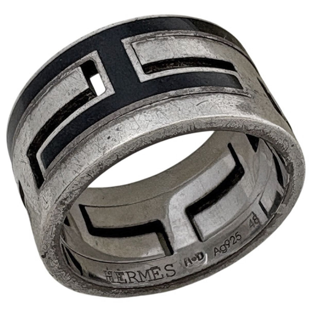 Hermes Mubouche Ring 925 Sterling Silver