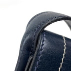 Hermes Gallopade Shoulder Bag Box Calf Blue Indigo — view 6