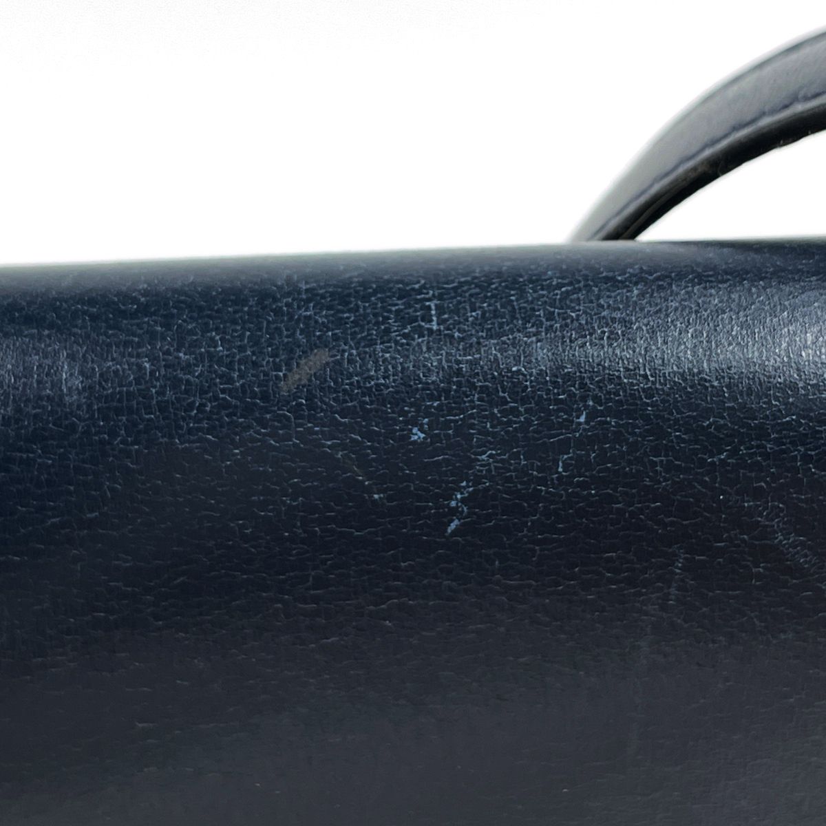 Hermes Gallopade Shoulder Bag Box Calf Blue Indigo — view 4