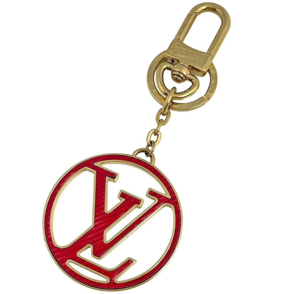 Louis Vuitton Cles LV Circle Key Holder Epi Gold