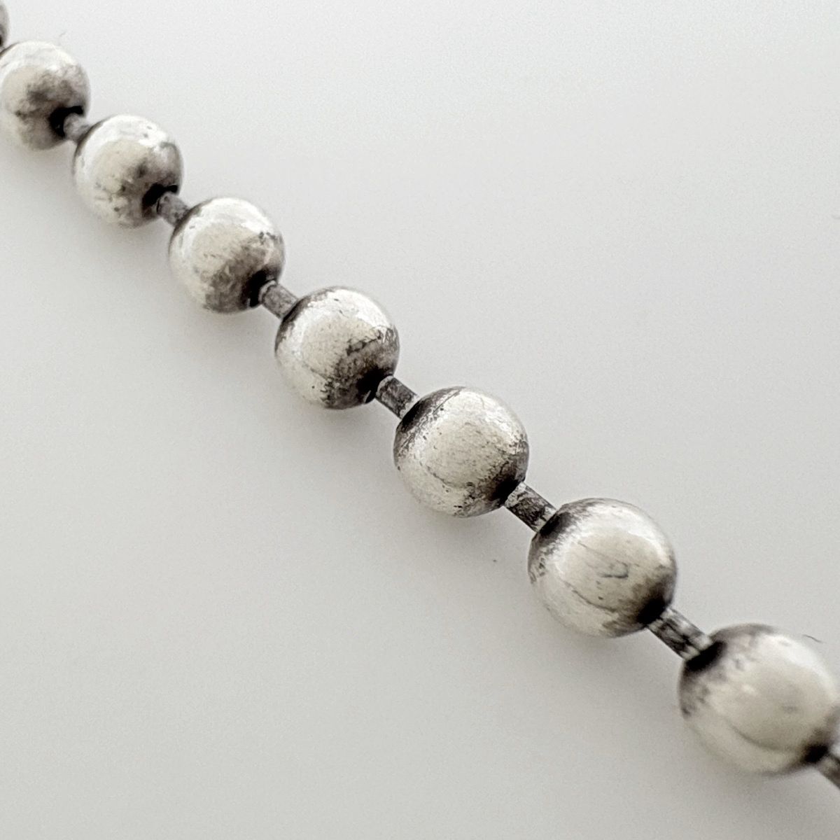 Gucci Ball Chain Bracelet Heart 925 Sterling Silver — view 3