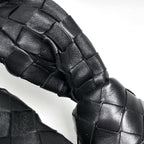 Bottega Veneta Intrecciato Mini Jodie Handbag Braided Leather Black — view 5