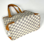Louis Vuitton Hampstead PM Shoulder Tote Damier Azur White — view 2