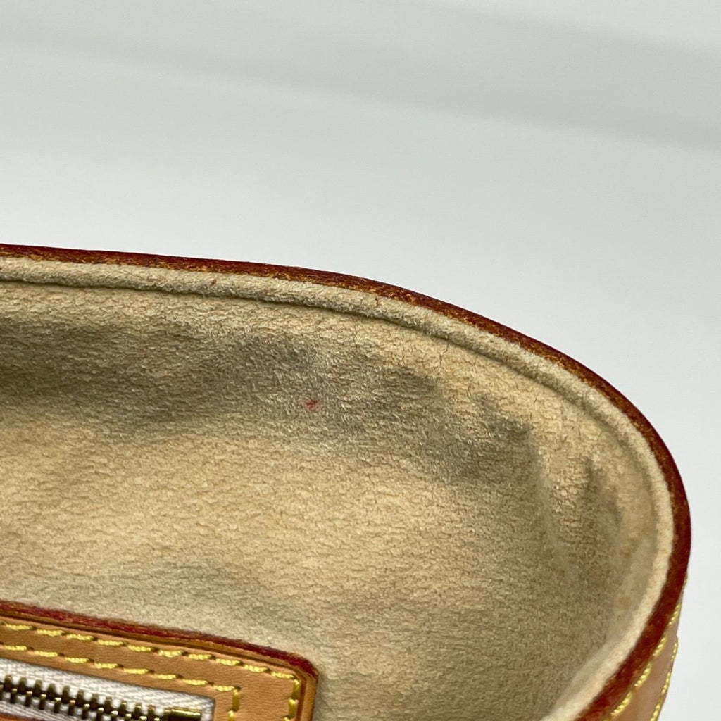 Louis Vuitton Hampstead PM Shoulder Tote Damier Azur White — view 7