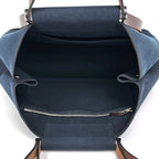 Hermes Kabak Elan PM Tote Shoulder Bag Toile Officier Black — view 8