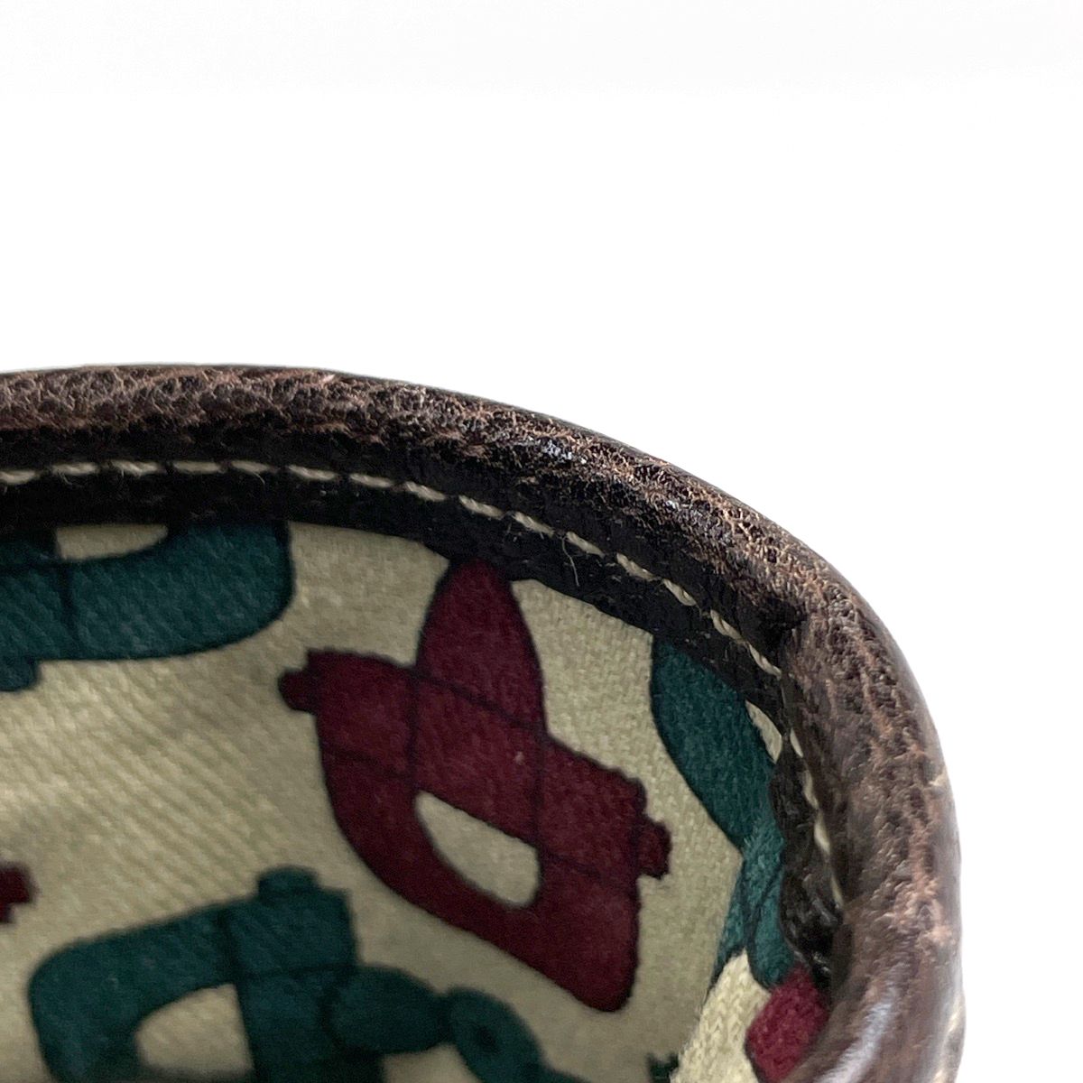 Gucci GG Pattern Tote Shoulder Bag Suede Brown — view 5