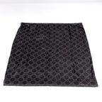 Gucci GG Pattern Tote Shoulder Bag Suede Brown — view 9